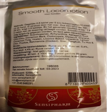 Product: Smooth locomotion 1000 mg