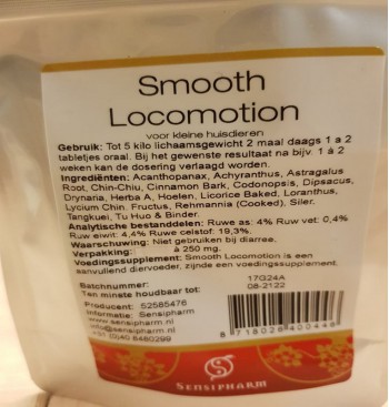 Product: Smooth locomotion 250 mg