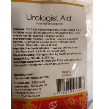 Product: Urologist 250 mg